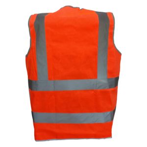 Evion ES-024 Orange Reflective Safety Jacket