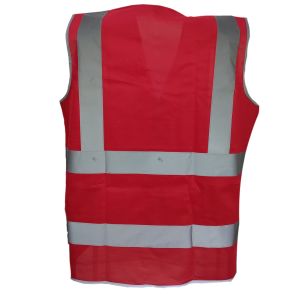 Evion ES-024 Red Reflective Safety Jacket