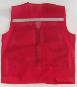 Evion ES-16200 Red Reflective Safety Jacket