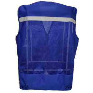 Evion ES-16200 Royal Blue Reflective Safety Jacket