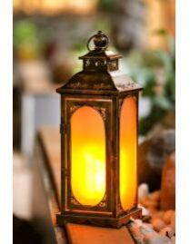 LED artificial flame Lantern