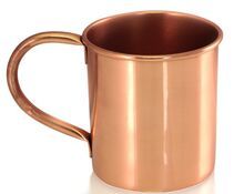 Antique HAMMERED COPPER MUGS