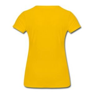 t shirt yellow knitting fabric