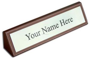 Table Top Name Plate Board