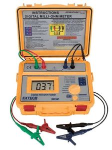 Battery Powered Milliohm Meter