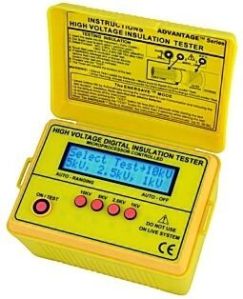 digital hv insulation tester