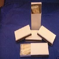 cardboard matches