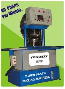 paper plate forming machine