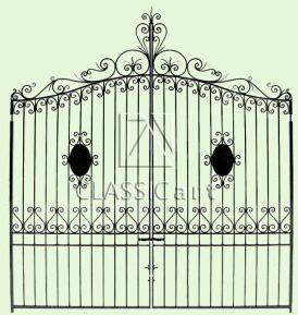 Cotes-d Armor Wrought iron Gate