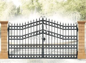 Lakeside-Wrought iron Gate