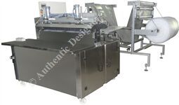 Air bubble sheet bag Machine Double folder