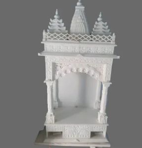 White Marble Engraved Temple