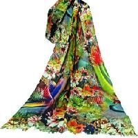 Printed Silk Stoles