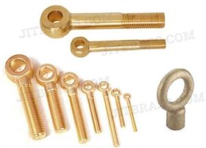 brass eye bolts