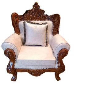 Wooden Maharaja Sofa Chair