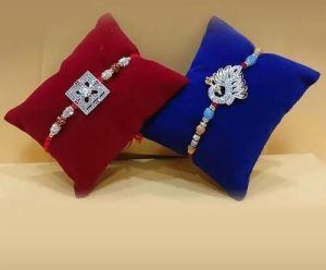 Diamond Rakhi Set