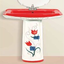 Decorative Ceramic Sanitary Ware Wash Basin