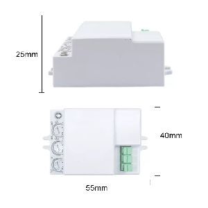 Hidden Mount Microwave Sensor For Energy Saving