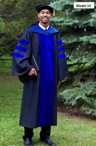 Blue Traditional Convocation Uniform