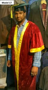 Red Traditional Convocation Uniform