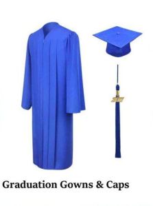 Blue Traditional Convocation Uniform
