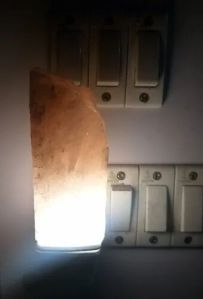 Rock Salt Led Wall Lamp