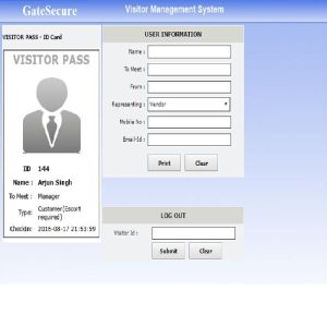GateSecure Visitor Management System