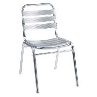 aluminum stacking chair