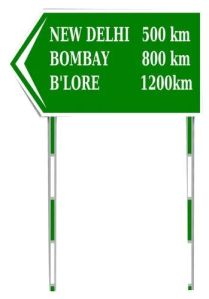 Highway Sign Board