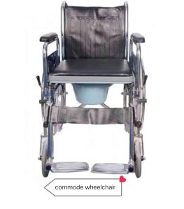 Recliner Commode Wheelchair