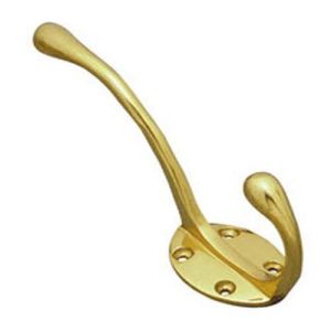 Brass Hat and Coat Hook