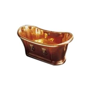 Polished Copper Bathtub