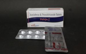 Aceclofenac and Thiocolchicoside Tablets