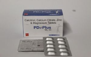 Calcitrol, Calcium Citrate, Zinc And Magnesium Tablets