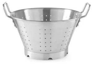 Stainless steel colander