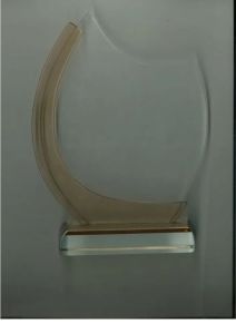 Glass Crystal Trophy