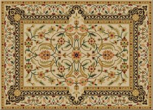 Hand Tufted Oriental Design Carpet