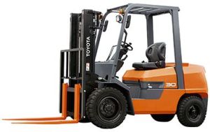 counterbalanced forklift