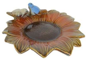 Ceramic Sunflower Tray