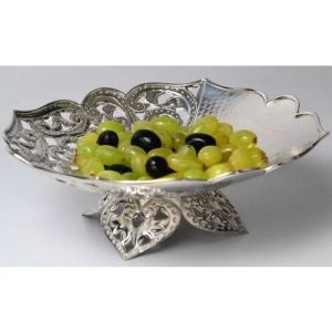 Silver Plated Fruit Basket