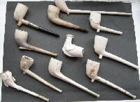 clay pipes