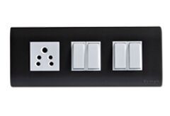 ST Black Electrical Switches