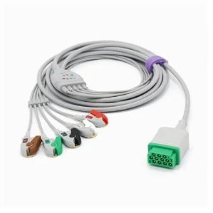 GE Monitor ECG Cable