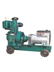 Generator with Water Cooled Engine