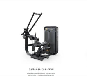 Diverging Lat Pull down Machine