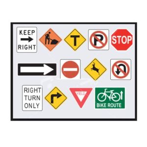 Road Safety Sign Board