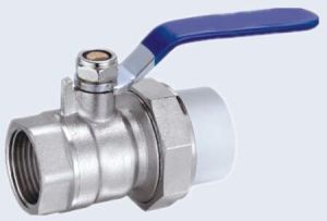 BRASS BALL VALVE FOR PPR PIPE