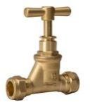 Water Brass Stop Valve