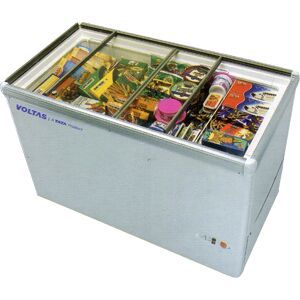 glass top freezer