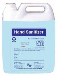 hand sanitizer